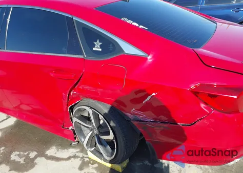 2021 Honda Accord Sport из США, поврежденный, VIN 1HGCV1F39MA092104